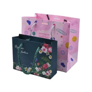 RTS Custom Paper Bags Wholesale Small Gift Bags with Logo